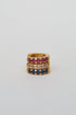 FUCHSIA HUGGIE SILVER